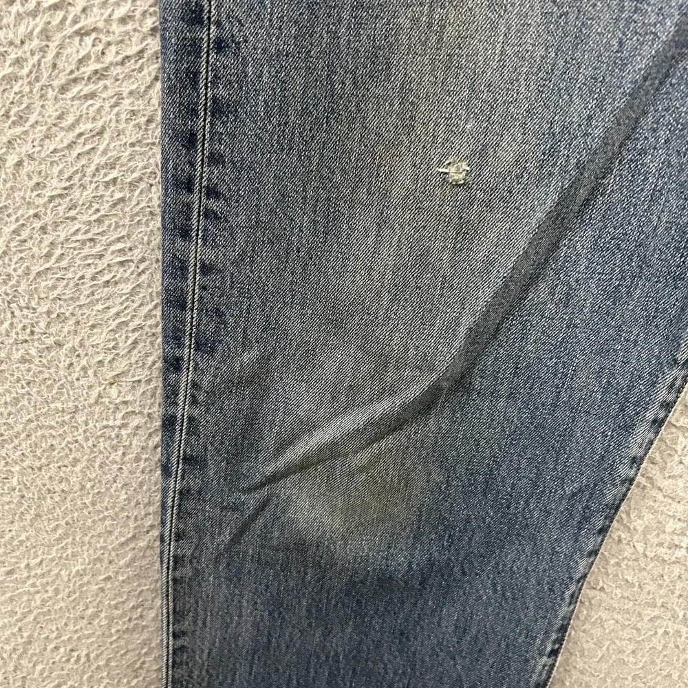 Vintage Levis Jeans Mens 36x34 Blue Denim 501 Straight Leg Button Fly American